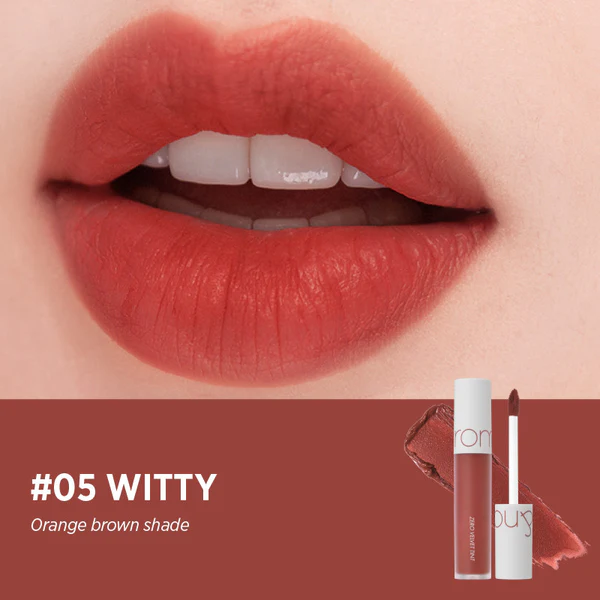 Witty Orange brown shade